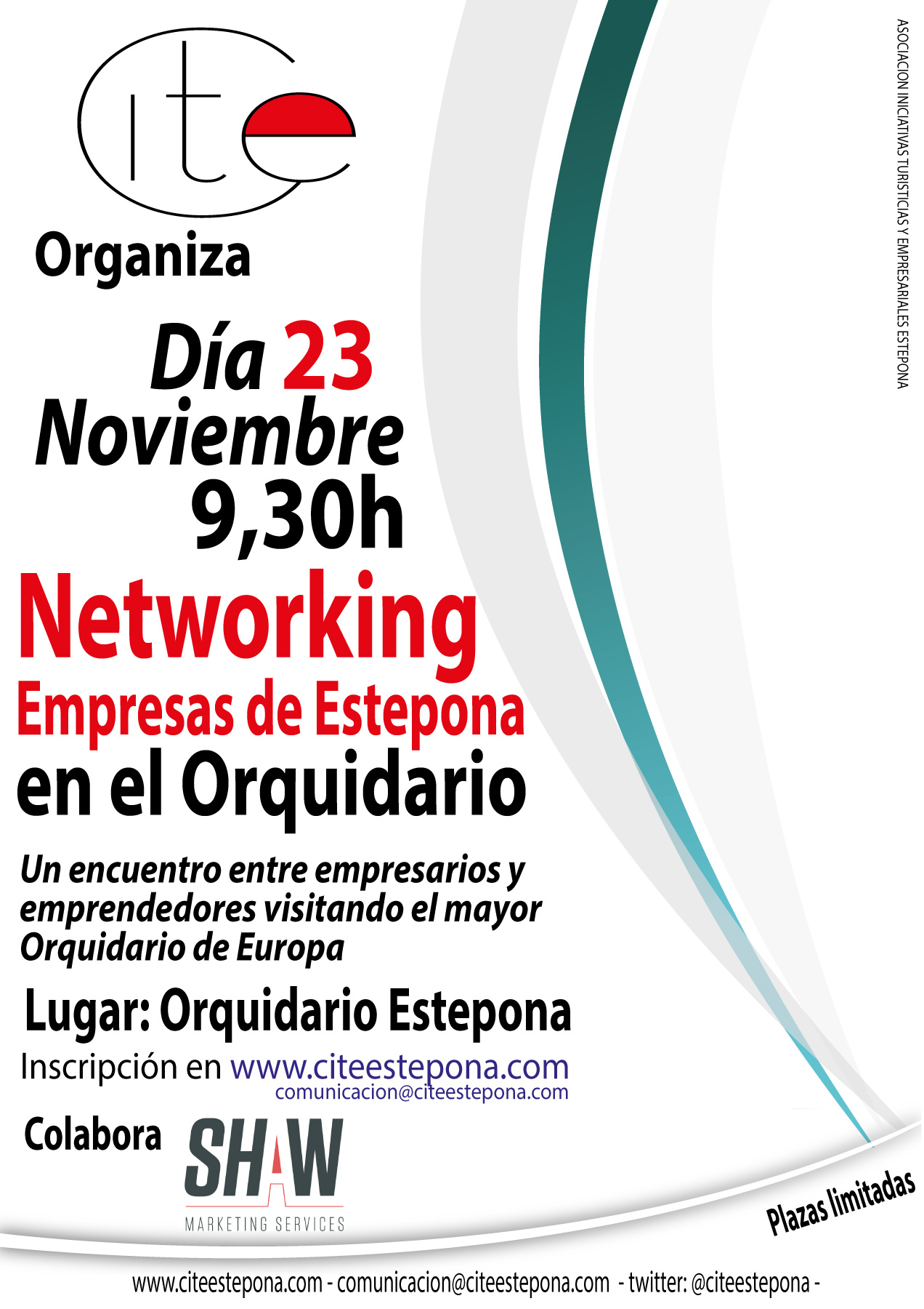 El Centro de iniciativas Turísticas y Empresariales de Estepona organiza un nuevo Networking para empresarios en el Orquidario